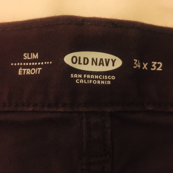 Men’s Old Navy burgundy pants - Picture 5 of 5